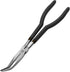 Performance Tool W1045 11-Inch Long Reach 45-Degree Bent Long Nose Pliers, Black