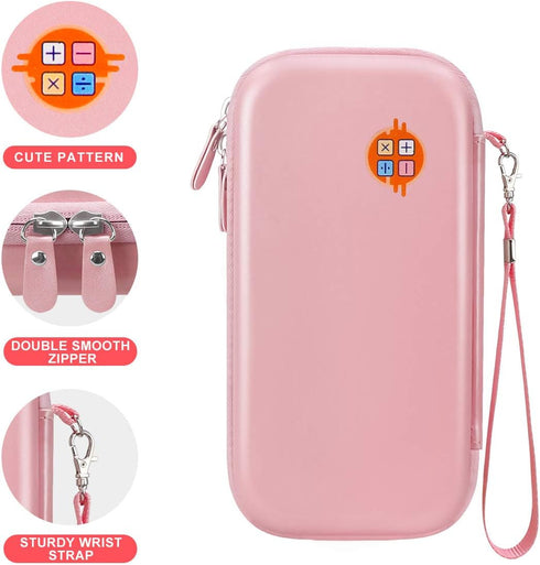 Canboc Carrying Case for Texas Instruments TI-30XS/TI-36X Pro Scientific Calculator, Rose Gold (Case Only)