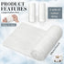VitalCozy 2 Pack White Cotton Roll Non-sterile Cotton for Wound Care Absorbent Soft Cotton Rolled Multipurpose Cotton