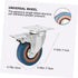 Industrial PVC Rolling Caster Wheels - Swivel & Locking for Storage