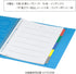 Kokuyo Campus Slide Binder, B5, 5 Tab Dividers, Middle Type, Up to 100 Sheets, Orange