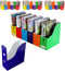 Evelots Magazine File Holder - Set of 24 Multi Color - Sturdy Cardboard Office Desk Organizer - Easy Assemble, Full 4