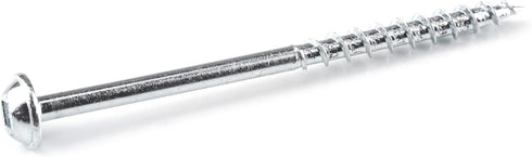 Kreg SML-C250-50 Zinc Pocket-Hole Screws, 2 1/2 Inch, 8 Coarse Thread, Maxi-Loc Head (50 Count)