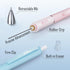 Four Candies Pastel Mechanical Pencil Set - 6PCS, 0.5 mm, 0.7 mm, 0.9 mm with 360PCS HB Lead Refills