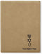 LaserGram Small 7" X 9" Portfolio Notepad, Messianic Symbol, Personalized Engraving Included (Light