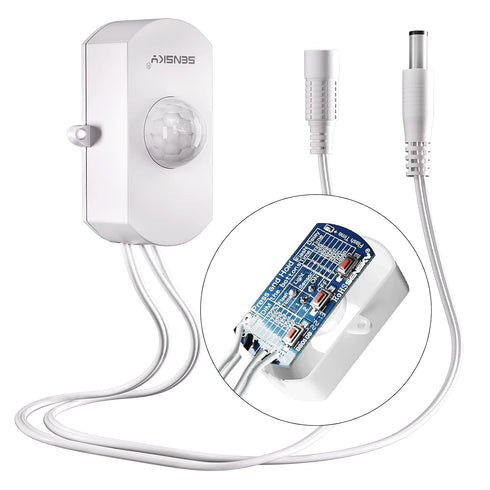 Sensky BS010BW DC 12v to 24v 3A Mini Dimmable Pir Motion Sensor Switch