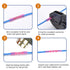 100 Pcs Black Heat Shrink Butt Connectors, 14-12 AWG Marine Grade Insulated Crimp Butt Splice Automotive Connectors