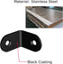 Corner Brace, L Bracket, Stainless Steel Brackets, Small Angle Brackets, Metal Iron Braces for Wood