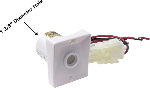 3" 120V 5 Pack 1) Solus Dusk-to-Dawn Sensor with Ezee Change Plug Outdoor Photocell Sensor for Lamp Posts Auto On/Off