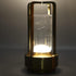 3 Dimming Cordless Table Lamp, Color Stepless LED Table Light Bedside Nightstand Lamp with Acrylic Lampshade