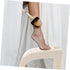 FOMIYES Non Slip Footrest Stool for Shaving Legs Comfortable Plastic Step Stool for Bathroom Shower and Bedroom Use