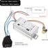 DC Motor Speed Controller, Brush Motor Driver Controls Module DC 9V-60V 20A 1200W Motor Pulse Width Modulator Regulator PWM Monitor Dimmer Motor Speed Controller with Switch, Knob