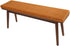 SUCADA 80x30cm, 5cm Settee 30D Indoor Bench Cushion Orange Long Dining Bench Cushions for Indoor Furniture, Thick