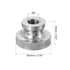 uxcell Knurled Thumb Nuts, 3Pcs M8 x D24mm x H16mm Stainless Steel Round Knobs Fasteners for 3D Printer Parts