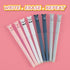 RIANCY 0.4mm Erasable Gel Pens, 12 Pack, Cute Cartoon Animal Rollerball Gel Ink Pens for Writing and Note Taking