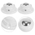 8pcs SUPVOX Rose-Shaped Self-Adhesive Swivel Caster Wheels with Brakes, Thickened Large Ball Design, Heavy Duty