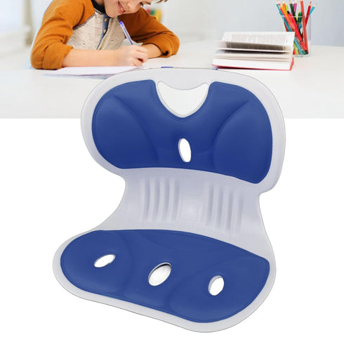 Yoidesu Lumbar Support Posture Corrector Chair, Back and Lumbar Support Memory Foam and PP Materials, Petal Shape Waist