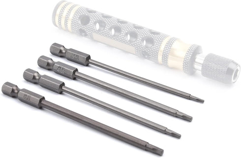 Readytosky RC Hex Bit 1.5 2.0 2.5 3.0mm Hex Head Allen Wrench Drill Bit Set for Screwdrivers