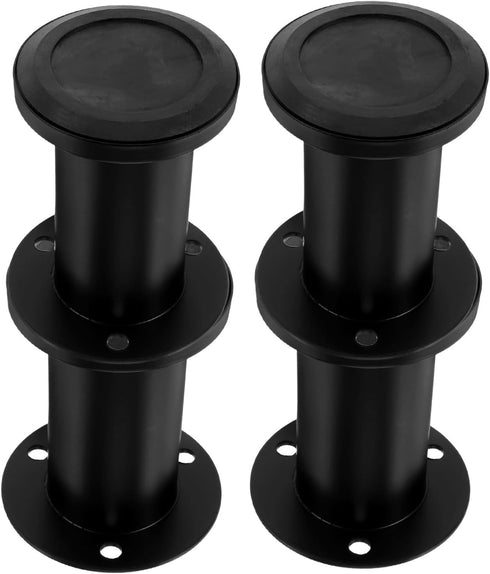 DOITOOL 4pcs Adjustable Bed Frame Legs, Heavy-Duty Furniture Support Feet, Extendable 8-12cm