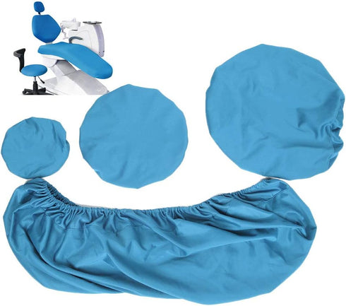 Naroote Full Chair Cover, High Elastic Chair Cover Set Washable Cushion Headrest Protector