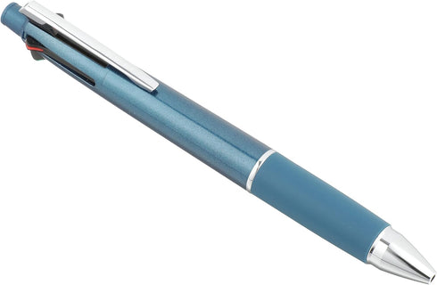 Uni Jetstream Multi Pen 4 in 1 - 0.5mm Ballpoint Pen (Black, Red, Blue, Green) and Mechanical Pencil, Teal Blue