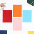 EUSOAR Blank Notebook, 24 Pack Mixed Colorful A6, 60 Pages Unlined, Travel Journal Notepad Set