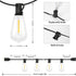 30FT 16 ST38 Bulbs, Commercial Brightever LED Outdoor String Light with Vintage Edison Shatterproof Grade Patio Lights