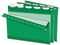 Pendaflex Ready-Tab Reinforced Hanging File Folders, Letter Size, Bright Green, 5 Tab, 25/BX (42626)