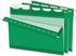 Pendaflex Ready-Tab Reinforced Hanging File Folders, Letter Size, Bright Green, 5 Tab, 25/BX (42626)