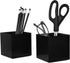 Bostitch Office Konnect Pencil Cup Desk Organizer - Pen Cup, 2-Pack, Black