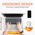 Soft Toast Bread Baguette Shape Anti-Skid Keyboard Wrist Rest Support & Mouse Wrist Support for Pain Relief