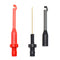 Electronic Wire Piercing Probe Clip for Automotive Diagnostic Tool, Puncture Wire Back Probe Pins (Black & Red, 2 Pack)