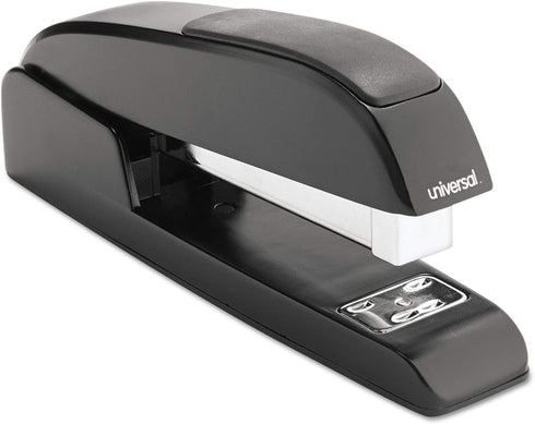 Universal UNV43138 Executive Full-Strip Stapler, 20-Sheet Capacity, Black