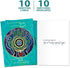 Tree-Free Greetings Holiday Note Cards and Envelopes, Winter Card Set, 5 x 7 Inch, 10 Cards