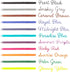 Kaweco Fountain Pen Ink Cartridges, Ruby Red, Pack of 6, Vegan