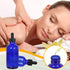 CycleMore 16 Pack (120 ml) 4 oz Blue Glass Boston Bottles with Glass Eye Droppers, Ideal for Essential Oils & Lab