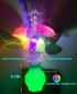 UTLK 4 7 (4 Pieces LED Night Light Plug in with Dusk to Dawn Sensor Color Change,Wall Lamps Plug in NightLight for Kids
