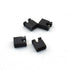 ZYAMY 30pcs Black Jumper Caps 2.54mm Standard Circuit Board Shunts Short Circuit Connection Pin Blocks
