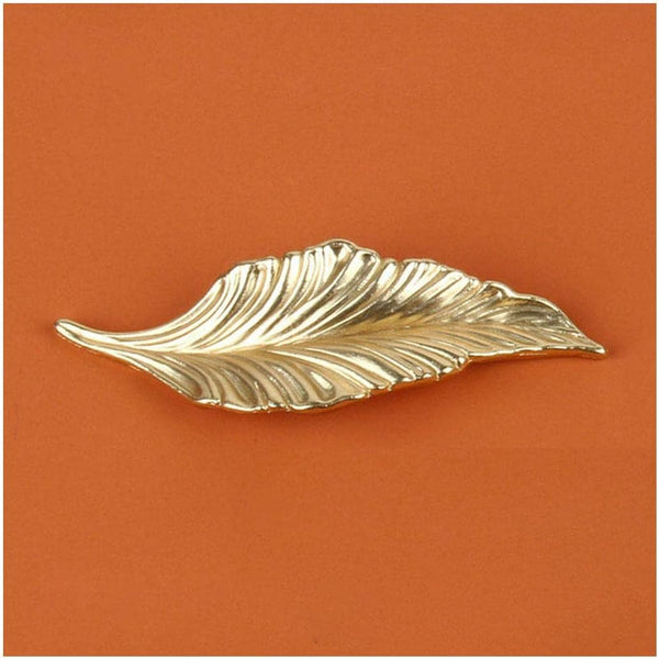 NOBRIM Cabinet Leaves Handle Vintage Furniture Drawer Bedside Table Bookcase Handle Closet Knob