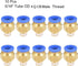 uxcell Straight Pneumatic Push to Quick Connect Fittings G1/8 Male x 8mm Tube OD, 8 Pcs