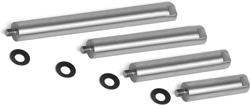1" Post for Wood Lathe Tool Rest - 4" Total Length Including M10X1.5 Thread