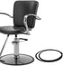 45cm Salon Chair Ring Gasket Replacement Rubber Base Floor Protector Silicone Chair Leg Pad for Hair Stylist Salon