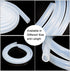 5/8" 5/8" 3/4" (10Ft) Eoiips ID Pure Silicone Tubing, ID x OD Food Grade Tube High Temp Silicone Hose for Home Brewing