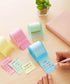 Full Adhesive Roll Sticky Notes, Self-Stick Notes, Width x Length 2 x 300 Inches, 4 Rolls/Pack (Four Colors with