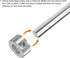 HARFINGTON 2pcs Shaft Collar 3/8" Bore, 304 Stainless Steel Set Screw Shaft Collars for Machine Tools