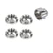 VOSANTU 1/2-13 304 Stainless Steel Anti-Theft Locking Nuts 13TPI Security Hardware Kit for