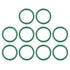 uxcell Fluorine Rubber O-Rings - 20mm OD 16mm ID 2mm Width FKM Seal Gasket for Machinery Plumbing, Pack of 10