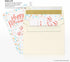 LUXPaper A2 Foil Lined Invitation Envelopes | Peel & Press | Natural w/Gold LUX Lining | 50 Qty