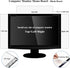 Monitor Memo Board,3 Pieces Computer Monitor Message Board Acrylic Monitor Sticky Note Holder Suitable for Home Office Desktop (2 Sides+Bottom)
