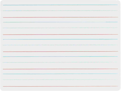 Dry Erase Lapboards with Lines - 1 Pack Lined Whiteboard, 9x12, Student Single Sided for Classroom Learning